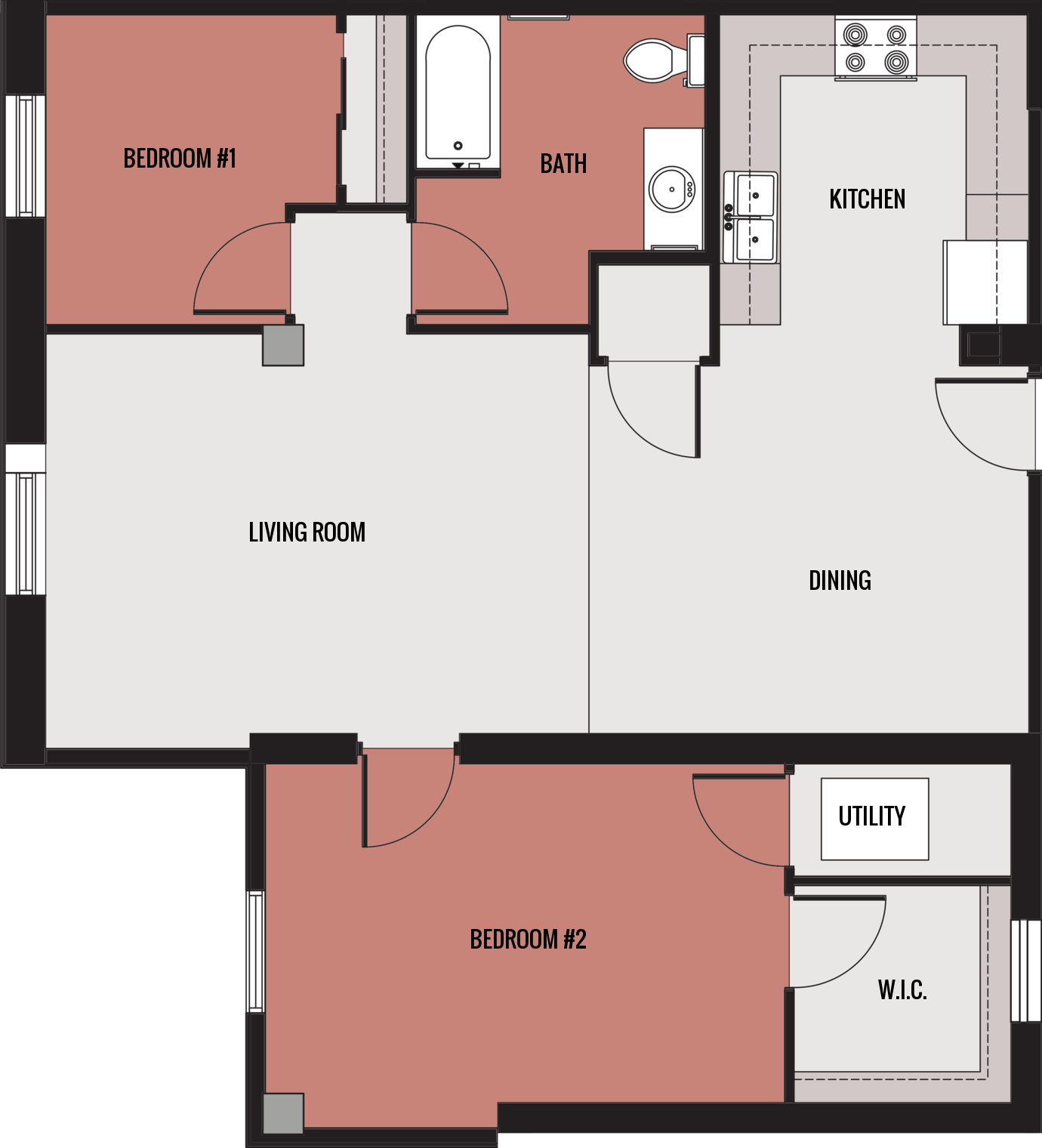 Floor Plans of Newbury Place in Ripon, WI